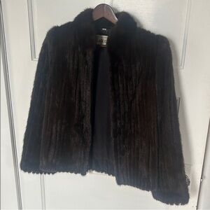 Blackglama Dark Mink Fur Coat